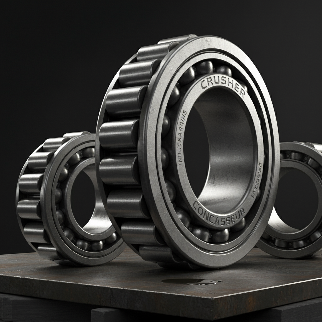 Konkasör Kırıcı Rulmanları